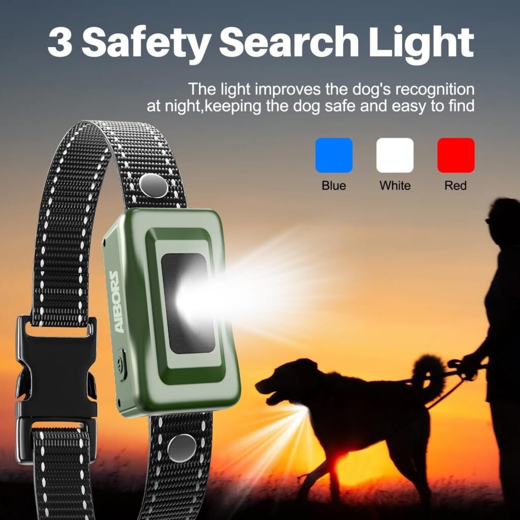 Dog Shock Collar - 4300FT Dog Training Collar with Remote,Shock-Lock,Light for Night Walks, Innovative IPX7 Waterproof with Training Modes, Rechargeable E-Collar for 8-150 LBS Dog Shock Collar - 4300FT Dog Training Collar with Remote,Shock-Lock,Light for Night Walks, Innovative IPX7 Waterproof with Training Modes, Rechargeable E-Collar for 8-150 LBS