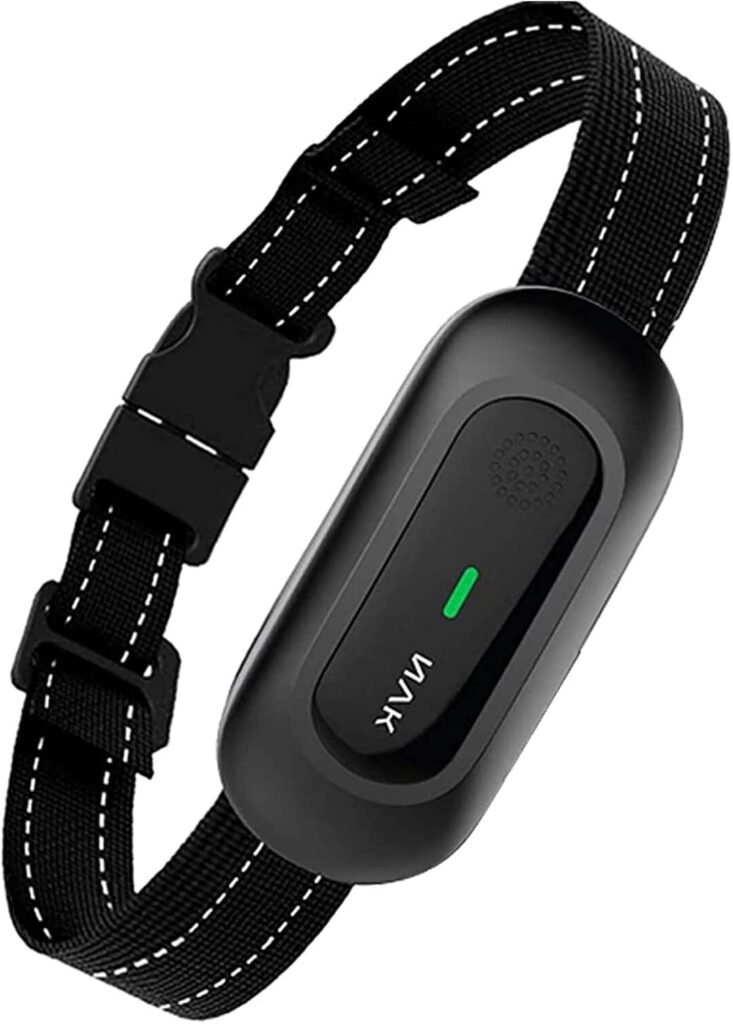 NVK Dog Training Collar, Single Collar Without Remote, Rechargeable Dog Training Collar with Modes, Beep, Vibration and Shock, Waterproof Collar